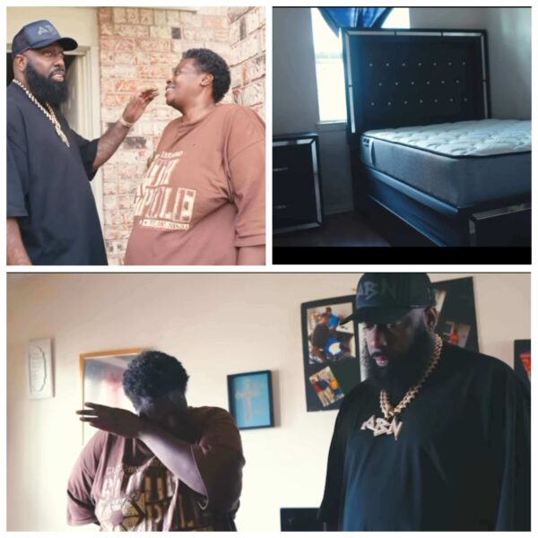 Single mother of three kids in Alabama brought to tears after rapper Trae the Truth furnishes her home for the holidays. 