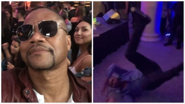 Cuba Gooding Jr. steals the show as he breakdances at Flavor Flav's award ceremony.