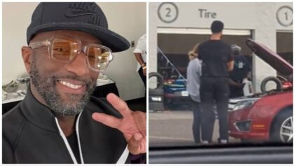Fans argue over masculinity and car knowledge after a social media video and a Rickey Smiley post go viral.