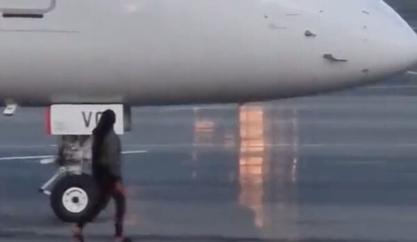 Woman Walks On Tarmac, Tries To Stop Plane From Leaving