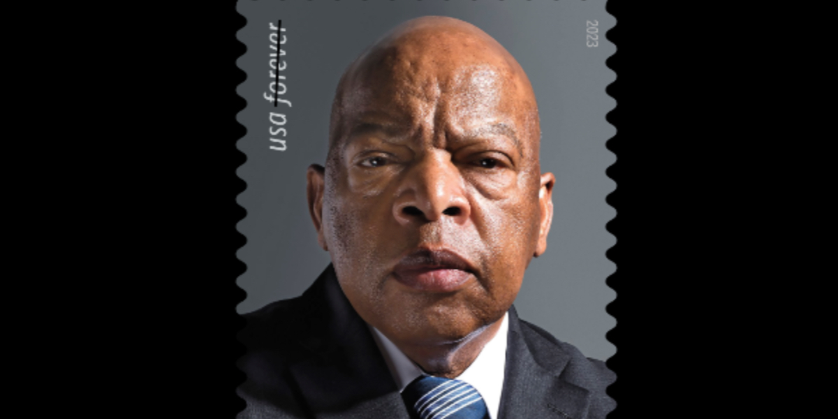 Late Congressman John Lewis to be Honored with Postage Stamp