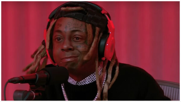 Fans express concern about Lil Wayne's appearance on his radio show.