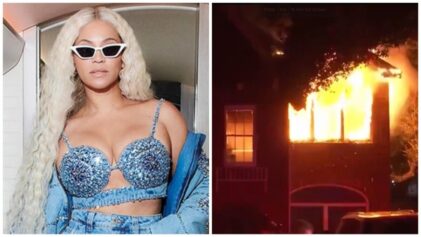 Beyonce's childhood home in Houston goes up in flames on Christmas morning.