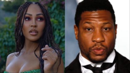 Fans question the sincerity of Meagan Good and Jonathan Majors' relationship after new courtroom video goes viral online.