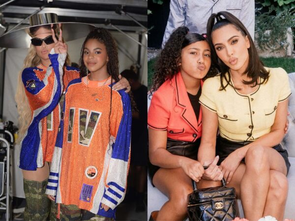 Fans Credit Beyoncé's 'Black Mama' Parenting Style for 'Well-Mannered' Blue Ivy While Comparing Them to Kim Kardashian and North West (@beyonce / Instagram / @kimkardashian / Instagram)