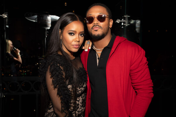 Angela Simmons and Romeo Miller attend the Premiere of WEtv's Growing Up Hip Hop Season 4 