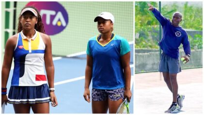 (L-R) Naomi Osaka's older sister Mari accuses their father of abuse and harassment.