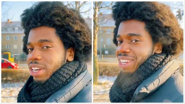 Black American living Poland goes viral for sharing his experience with racism. 