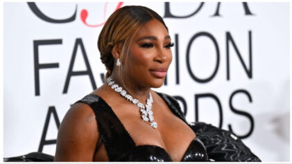 Black moms say they get it after Serena Williams shares relatable moment while struggling to git in to her designer jeans after giving birth a second time.