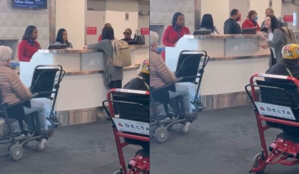 Woman Yells At Delta Employees At ATL Airport