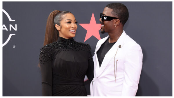 LOS ANGELES, CALIFORNIA - JUNE 26: (L-R) Princess Love and Ray J attend the 2022 BET Awards at Microsoft Theater on June 26, 2022 in Los Angeles, California.