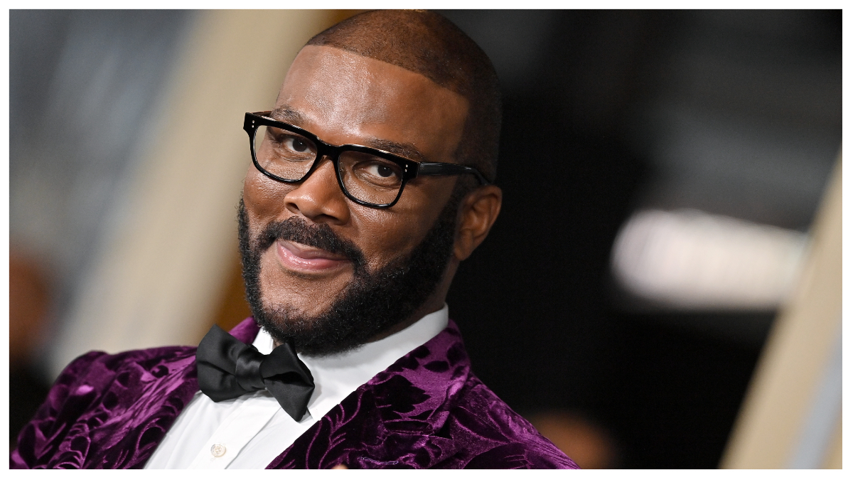 Tyler Perry chats with Keke Palmer about criticism of his movies like "Divorce in the Black"