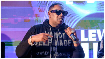 FORT LAUDERDALE, FL - JANUARY 12: Master P speaks during Rap Snacks Disrupt 2023 Feed The Soul: A Conversation On Culture, Community, Family and Creating Wealth at W Fort Lauderdale on January 12, 2023 in Fort Lauderdale, Florida. (Photo by Ivan Apfel/Getty Images)