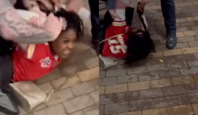Video Shows Kansas City Cops Flopping Black Woman on the Ground, Grabbing Her Hair