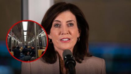 Terrifying Video Shows Passengers Pleading for Cops' Help During Shooting In NYC Subway Station Days After New York Governor Kathy Hochul Announces Safety Plan