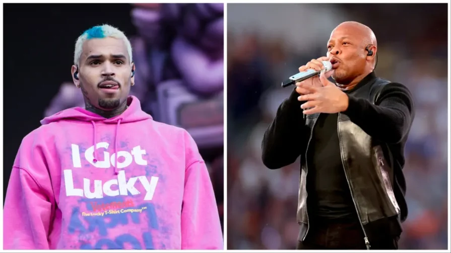 Chris Brown has yet to publicly be forgiven for past assault case as Dr. Dre continues to receive Hollywood accolades and Grammy Awards.