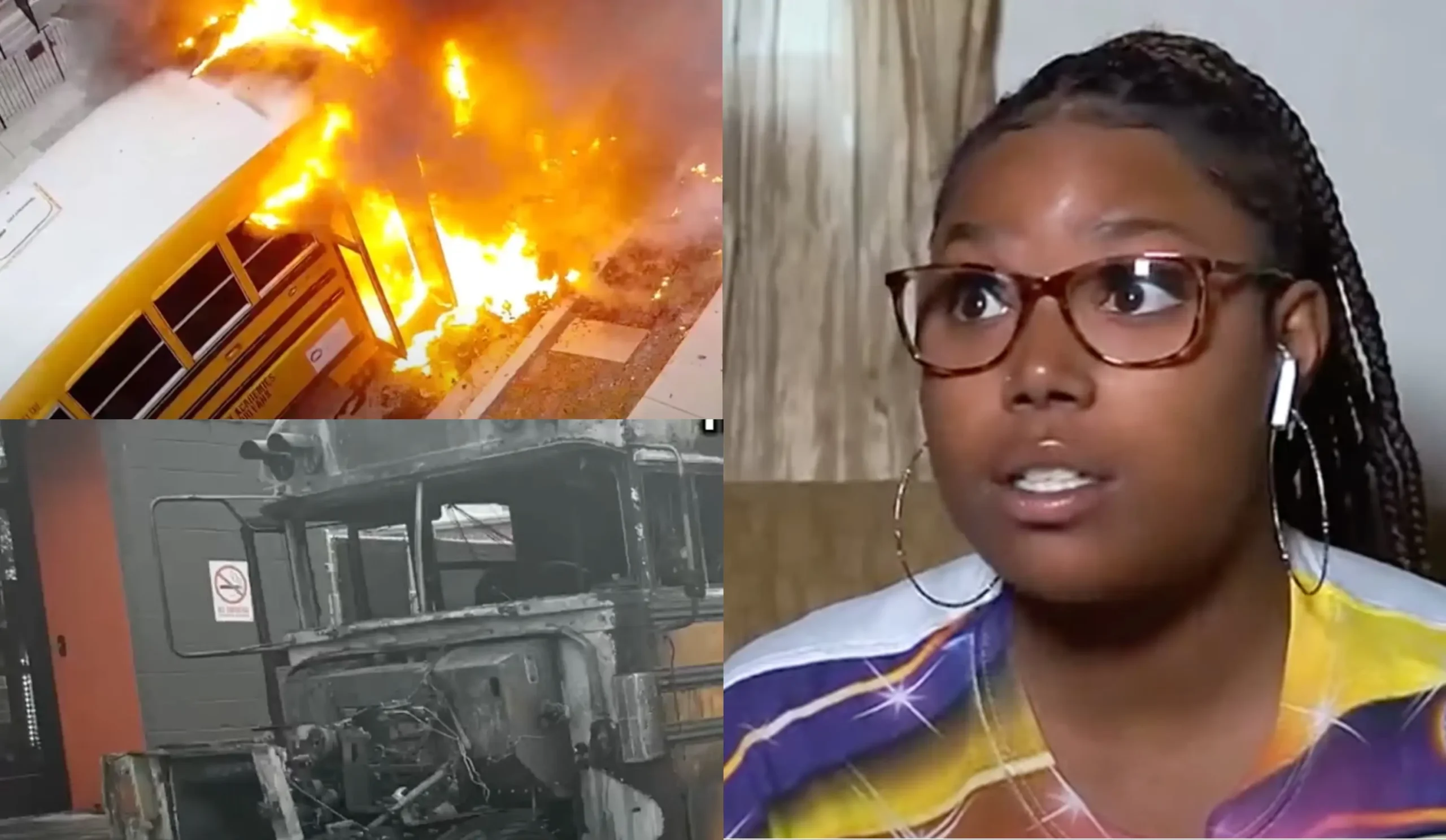 Louisiana Bus Driver Saves Kids From Burning Bus