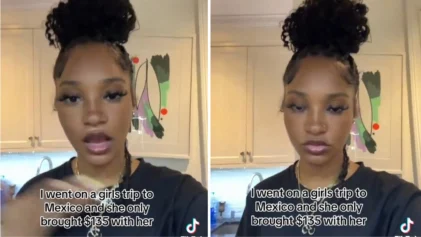 Viral Video Divides the Internet After Girls' Trip Turns Ugly Because One Friend Showed Up With No Money (Photo: @Iyah.luxury / TikTok)