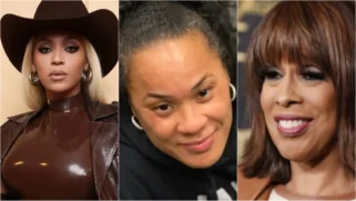 Beyoncé Sides With the Real Winners and Sends Dawn Staley a Bouquet After Gayle King Says Everyone Was Rooting for Iowa Photos: @beyonce/Instagram ; @staley05 / Instagram ; Arturo Holmes/WireImage)