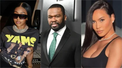 50 Cent Spares No Mercy on Daphne Joy While Backpedaling on Yung Miami 'Sex Worker' Accusations (Photo: @yungmiami305/ Instagram ; Gilbert Flores/Variety via Getty Images; daphnejoy / Instagram)