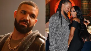 Drake ; Channing Crowder and Aja Crowder (Photos: Amy Sussman/Getty Images; @ajacrowderrealtor / Instagram)