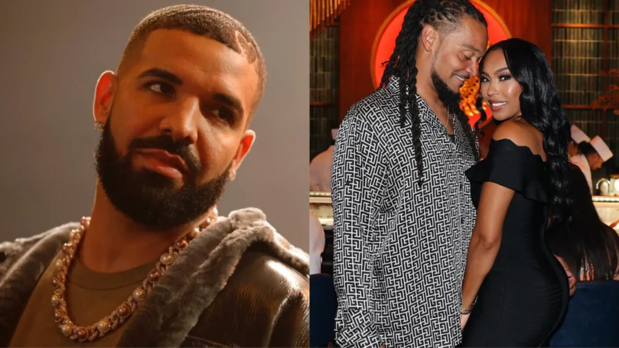 Drake ; Channing Crowder and Aja Crowder (Photos: Amy Sussman/Getty Images; @ajacrowderrealtor / Instagram)