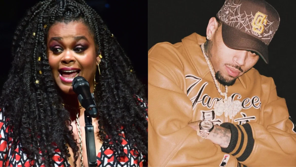 Jill Scott gets attacked online for showing support for Chris Brown. 