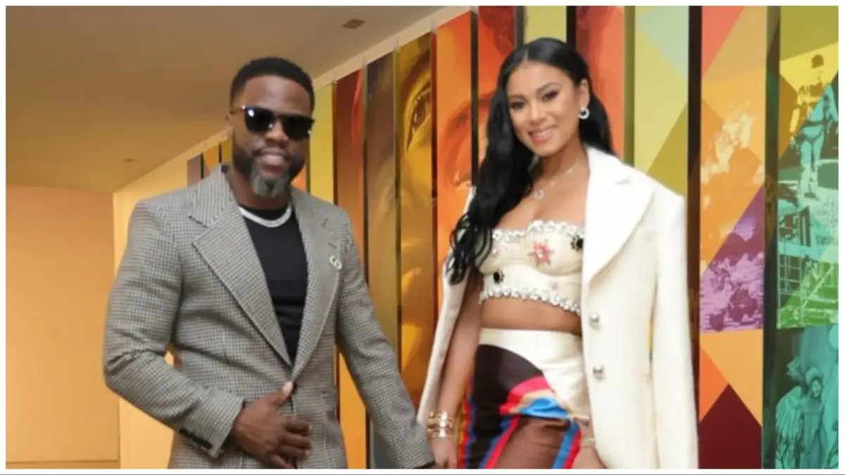 Kevin Hart says wife Eniko's sexual interest in tall men forced them to have a "real conversation" about their desires.