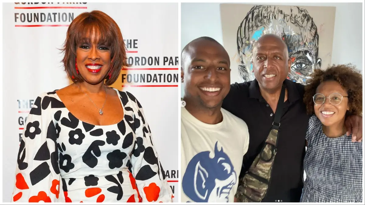 Gayle King jokes about sending her kids father, ex-husband, William Bumpus Sr., a copy of her swimsuit cover on Sports Illustrated.