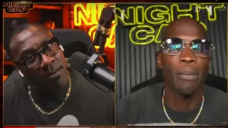 Screenshot from Night Cap podcast on with Shannon Sharpe and Chad Ochocino (YouTube)