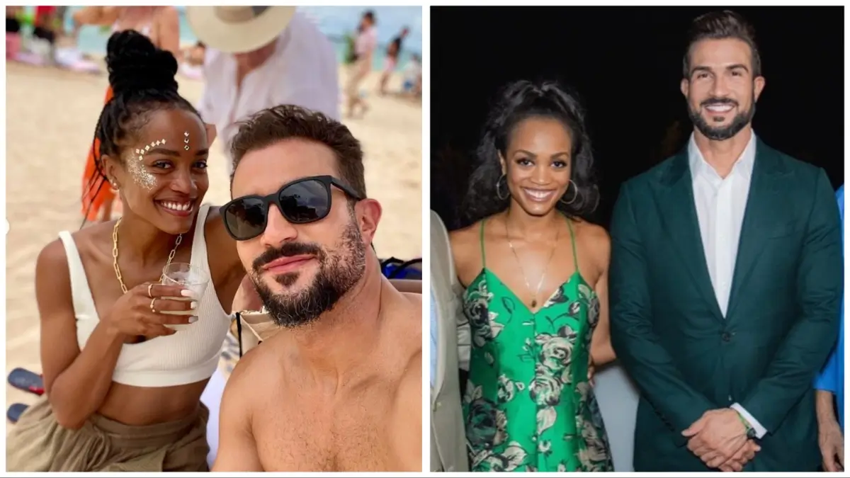 "The Bachelorette" alum Rachel Lindsay's estranged husband, Bryan Abasolo, seeks spousal support while living in their married home months after he filed for divorce. (Photos: @thebryanabasolo/Instagram)