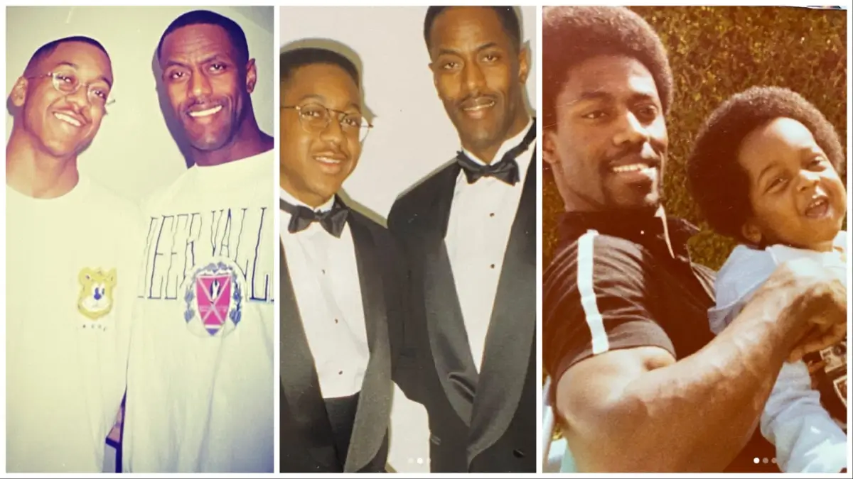 lady fans drool over Jaleel white's dad and his good looks