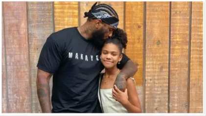 The Game posts 'weird' photos with daughter cali