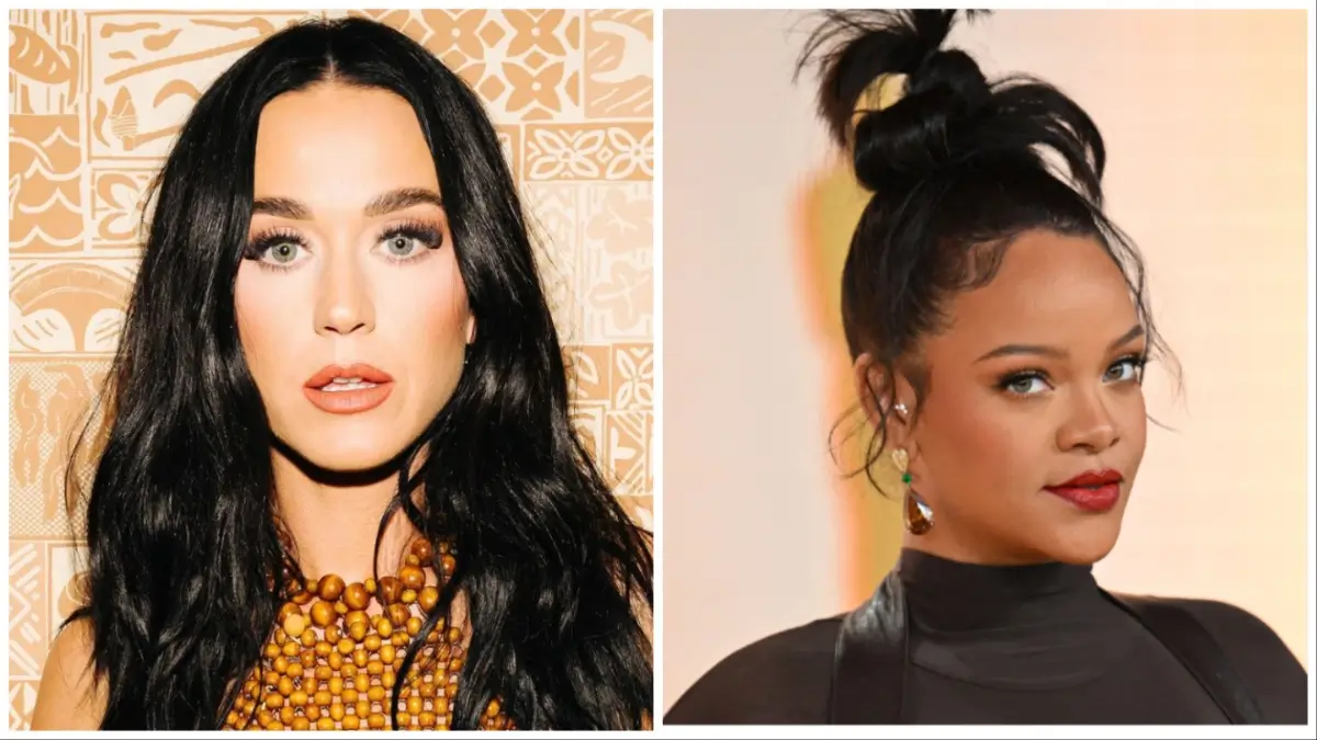 Katy Perry slammed Rihanna for allegedly calling her the N-word.