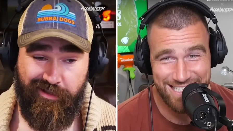 Travis Kelce and Brother Jason Kelce Talk Washing Feet