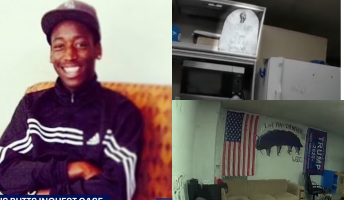 Seattle Police Kept Mock Tombstone with Black Teen’s Name Who Was Shot By Cops, Trump Flag In Break Room; Mother Outrage Seattle Police Kept Mock Tombstone with Black Teen’s Name Who Was Shot By Cops, Trump Flag In Break Room; Mother Outrage