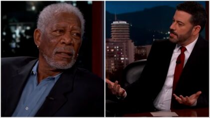 morgan freeman asked offensive question about his voice