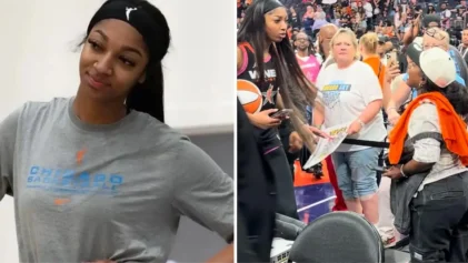 Fan says she spent $1200 of her kids school money for seats at the WNBA All-Star game in hopes of meeting Angel Reese. (Photos: @angelreese5/Instagram ; @ivykthegoat__/Instagram)