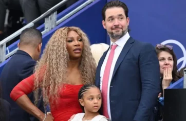 Alexis Ohanian had the perfect response to Olympic commentator mistaking him as Serena Williams' umbrella holder during the Olympics opening ceremony. Photos: Alexisohanian/Instagram.