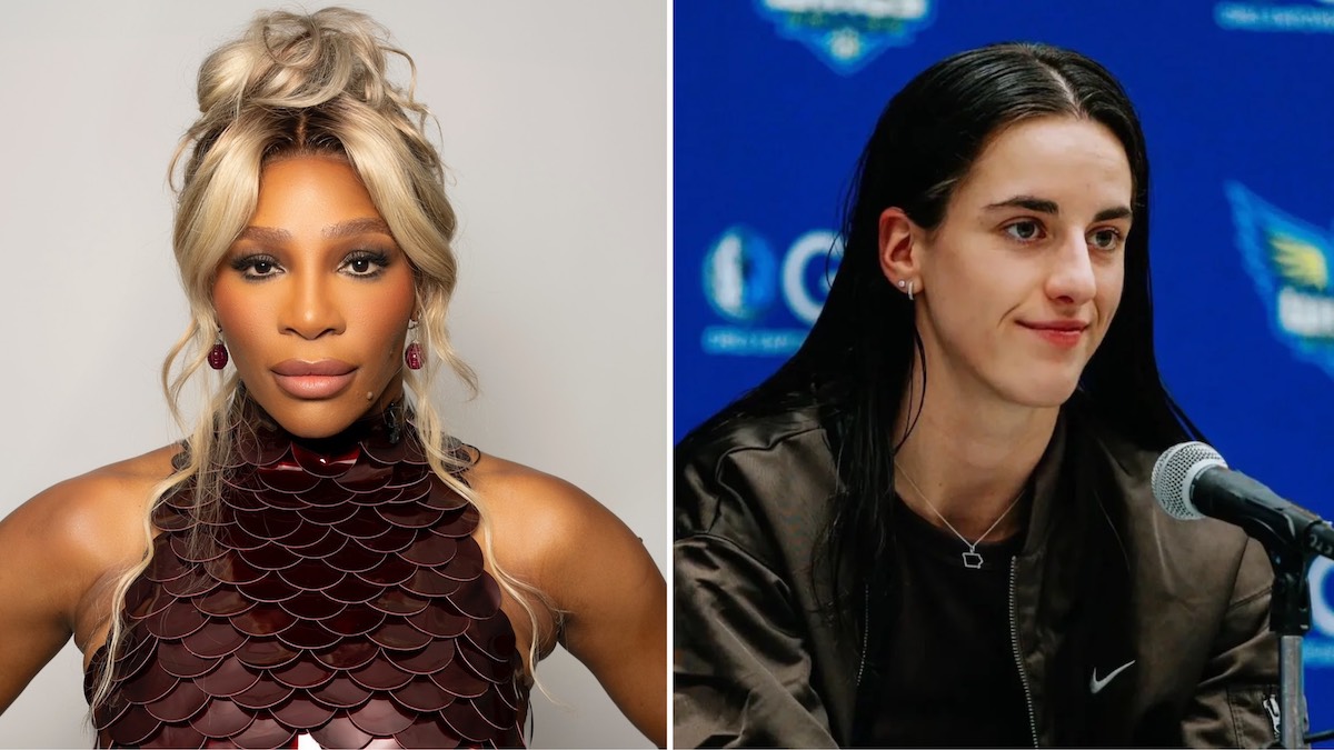 Serena Williams (L) is receiving backlash over her opening monologue about Caitlin Clark (R) at the 2024 ESPY Awards (Photos: @serenawilliams / Instagram; @caitlinclark22 /Instagram)
