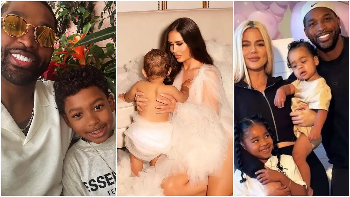 Tristan Thompson’s candid post with son Prince has sparked outrage, with fans accusing him of neglecting his child with Maralee Nichols. (Photos: @realtristan13 / Instagram; @maraleenichols / Instagram)