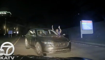 Arkansas Trooper Uses PIT Maneuver on Teen's Car