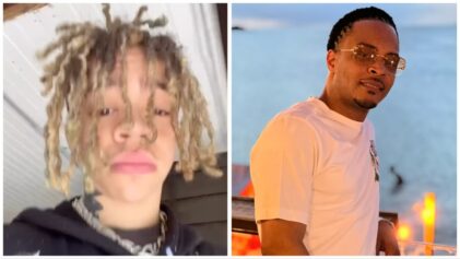Fans accuse King Harris of trying to be 'gangster' after the teen claims he and his dad, T.I., were almost victims of an alleged robbery.