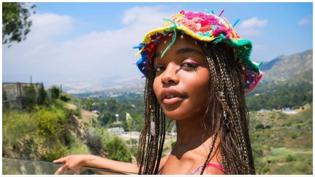 'I See That Little Bawdy of Her': Marsai Martin Stuns In Silver Curve ...