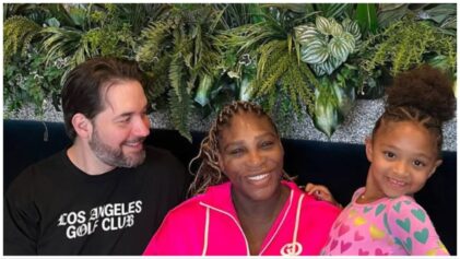 Serena Williams and husband Alexis Ohanian are excited about their daughter, Olympia, who just became a big sister.