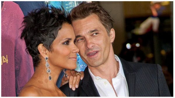 Halle Berry and Olivier Martinez at the "Cloud Atlas" L.A. Premiere. 
(Photo Credit: Tom Sorensen.)