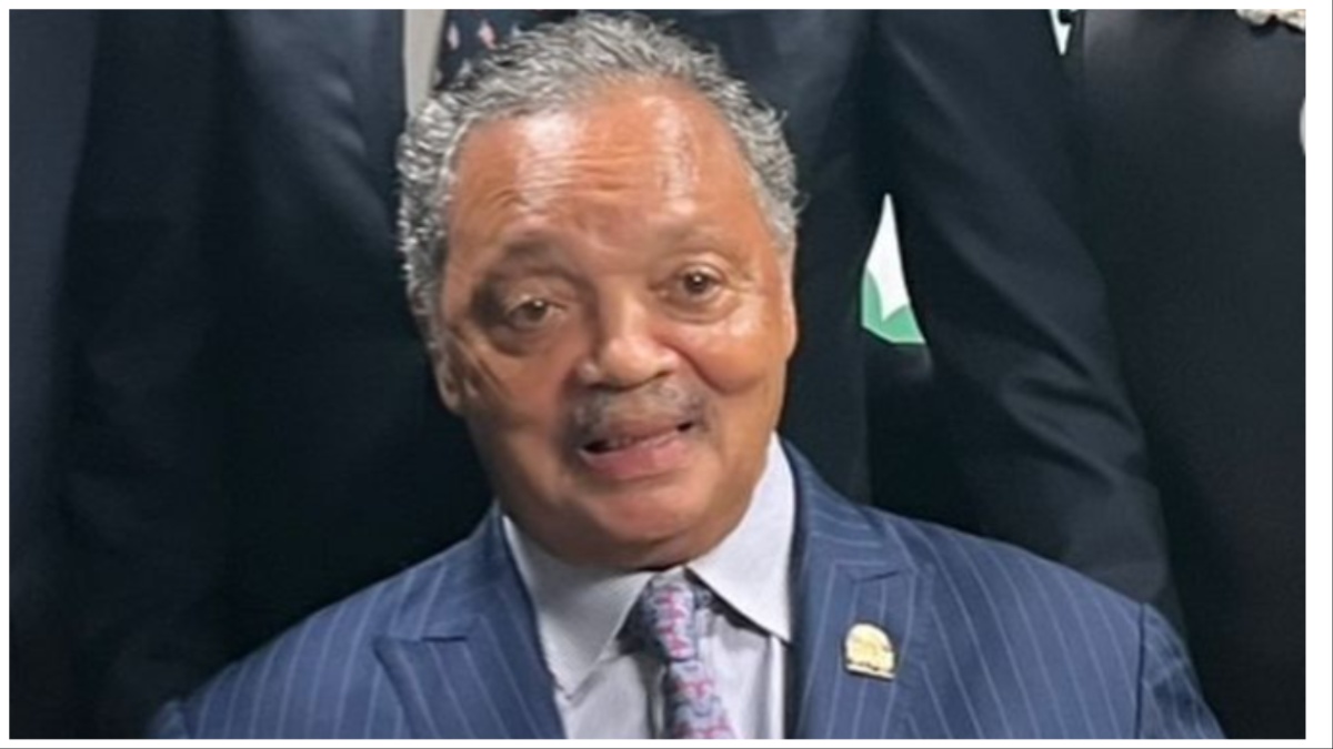 Rev. Jesse Jackson's shocking appearance