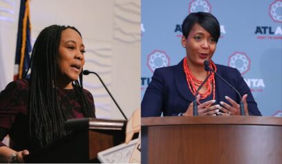 Former Atlanta Mayor Keisha Lance Bottoms Says She Was Mistaken for Fani Willis By Trump Supporters Who Yelled 'Lock Her Up' Outside of Jail Where He Was Booked
