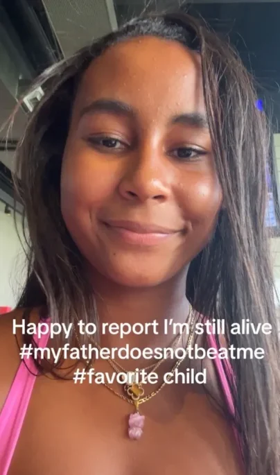 16-year-old Milan Tyson admits she's still alive after pranking her father, Mike Tyson (Photo: @milanavelli / TikTok)