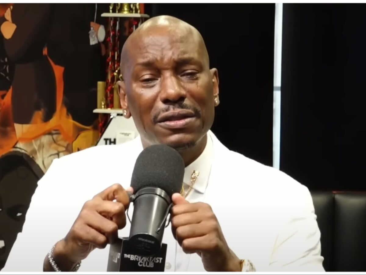 I Dont Need No Tissue. Black Men Cry: Tyreses Emotional Break Down During  Interview Sparking Concern From Worried Fans
